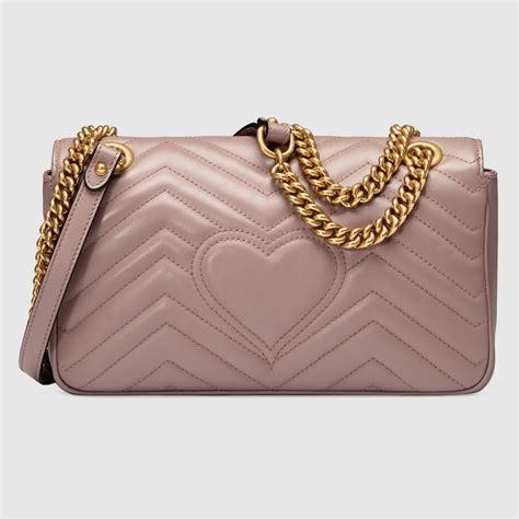 gucci marmont bag with heart on back